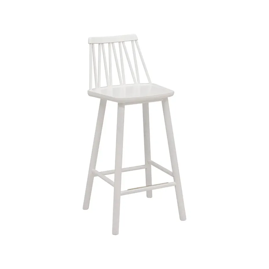 Silla bar ZigZag 63 cm, Blanco