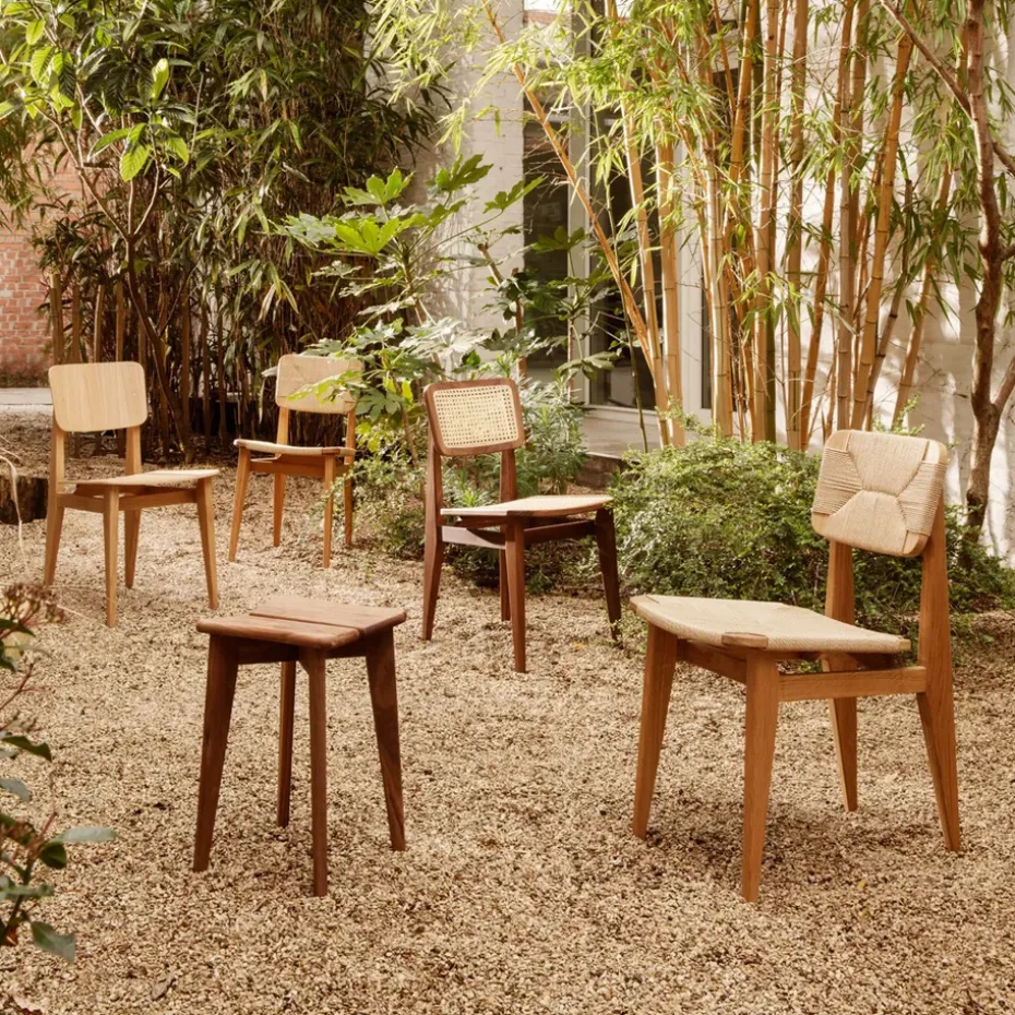 Silla C-Chair, American walnut