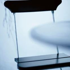 Silla Classic N. 2, Verde, soporte negro