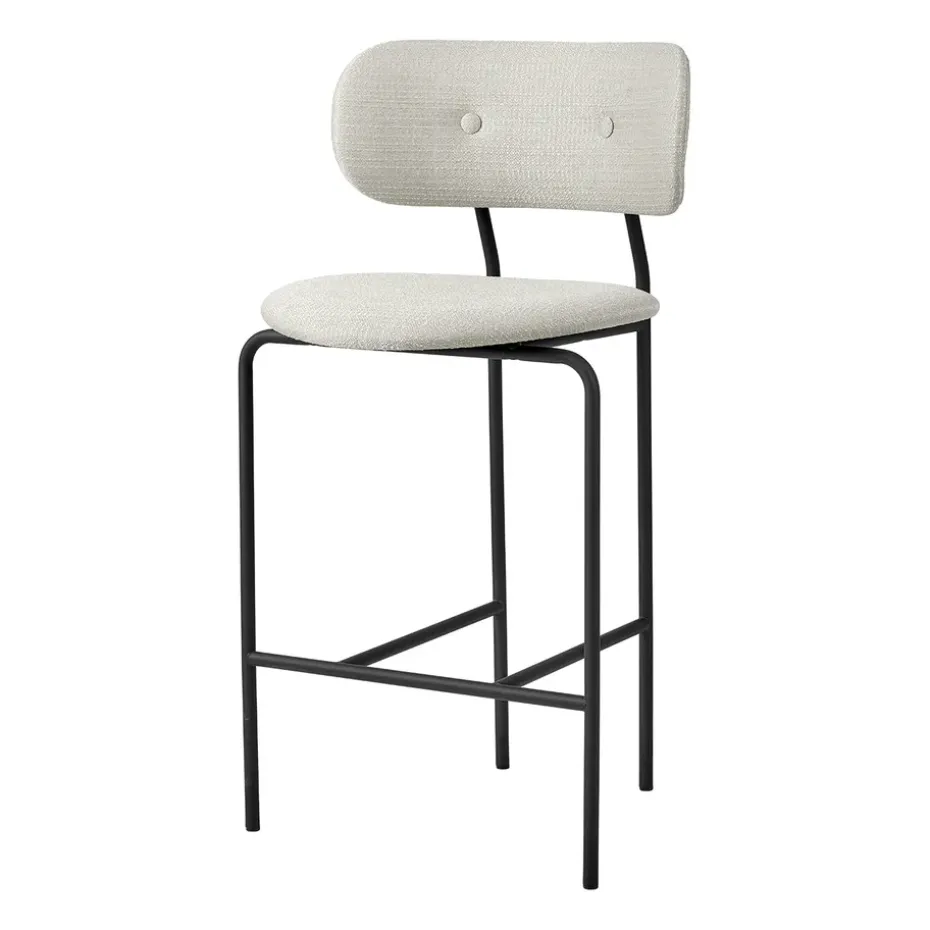 Silla Coco counter chair fully upholstered, Eero special FR 106-black