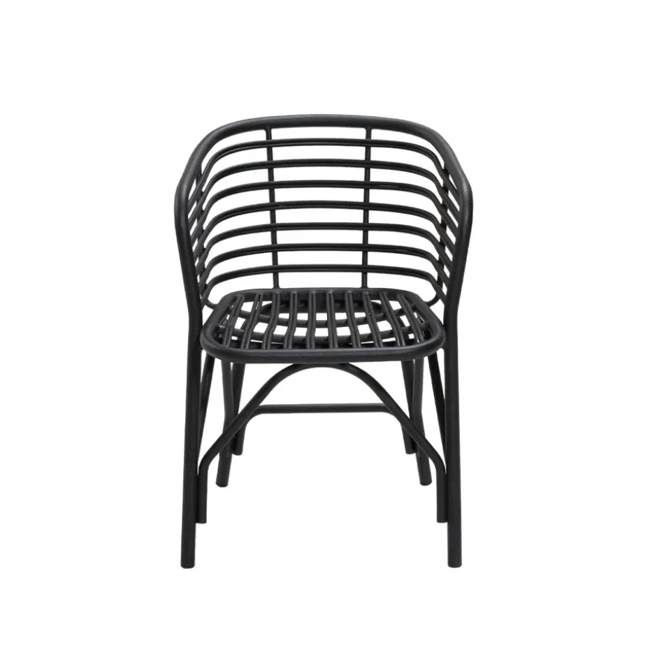 Silla con reposabrazos Blend, Lava grey