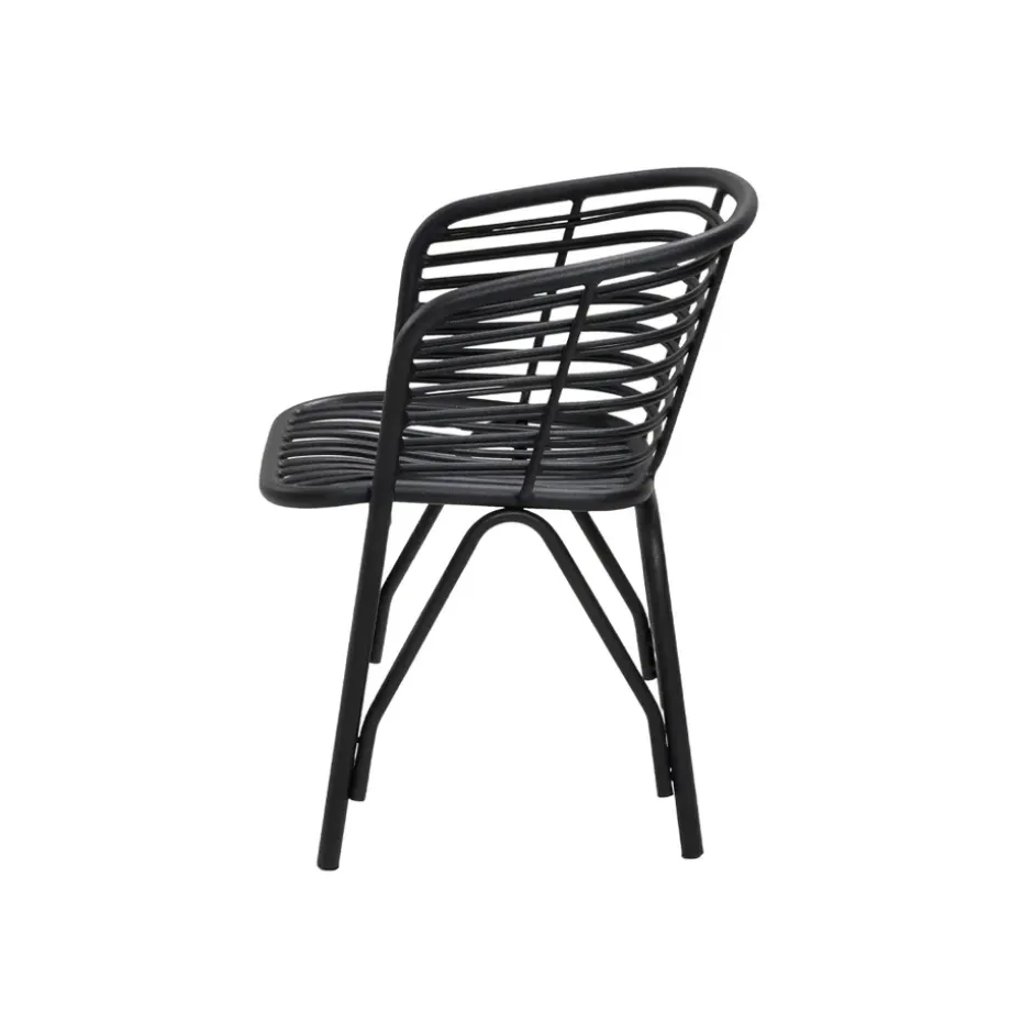 Silla con reposabrazos Blend, Lava grey