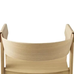 Silla con reposabrazos Cover, roble