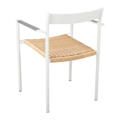 Silla con reposabrazos DK, Light grey