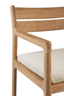 Silla con reposabrazos Jack Outdoor Dining, Natural