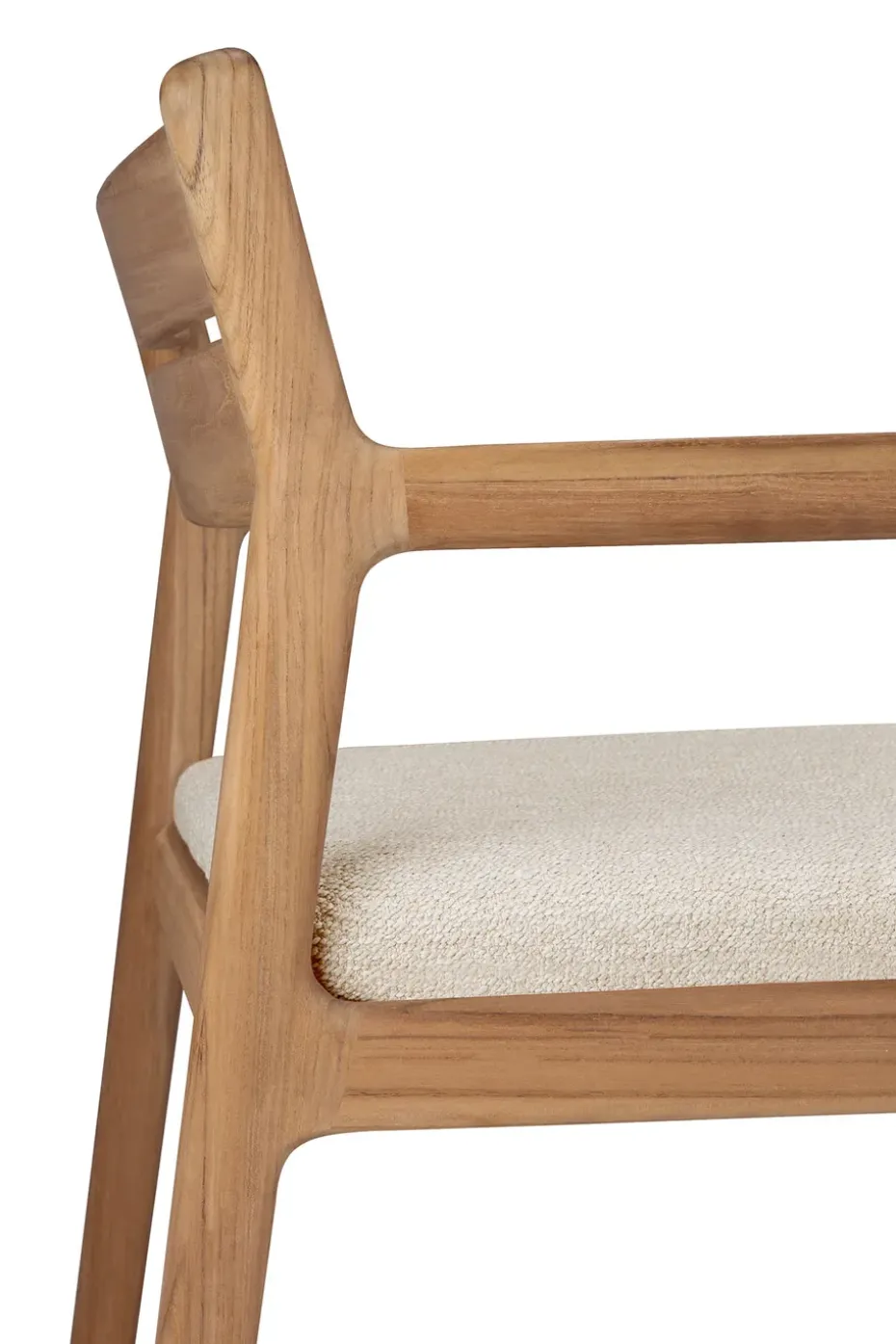 Silla con reposabrazos Jack Outdoor Dining, Natural