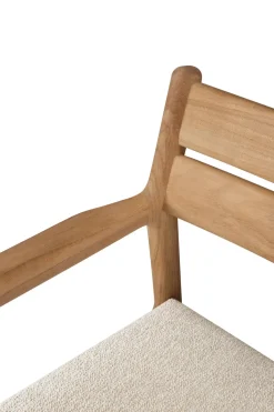 Silla con reposabrazos Jack Outdoor Dining, Natural