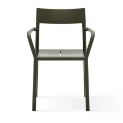 Silla con reposabrazos May Armchair Outdoor, Dark Green