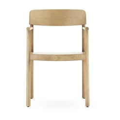 Silla con reposabrazos Timb, Tan