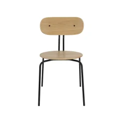 Silla Curious, Oak-black legs