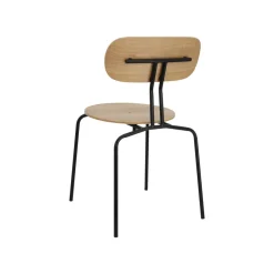 Silla Curious, Oak-black legs