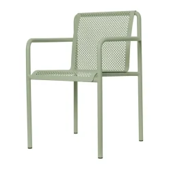 Silla Dapple con reposabrazos, Tea Green