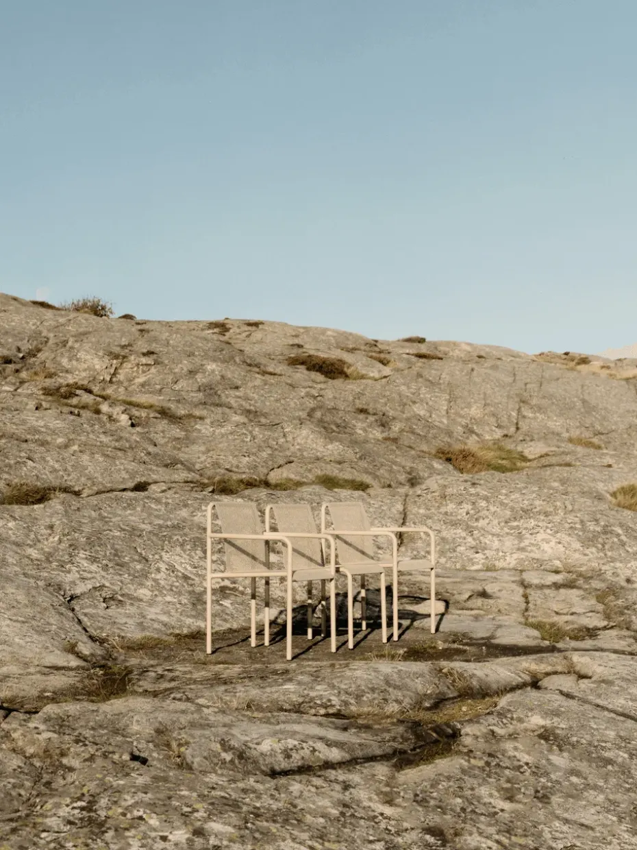 Silla Dapple con reposabrazos, Cashmere