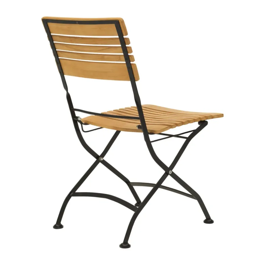 Silla de comedor Brewer, Negro-teca