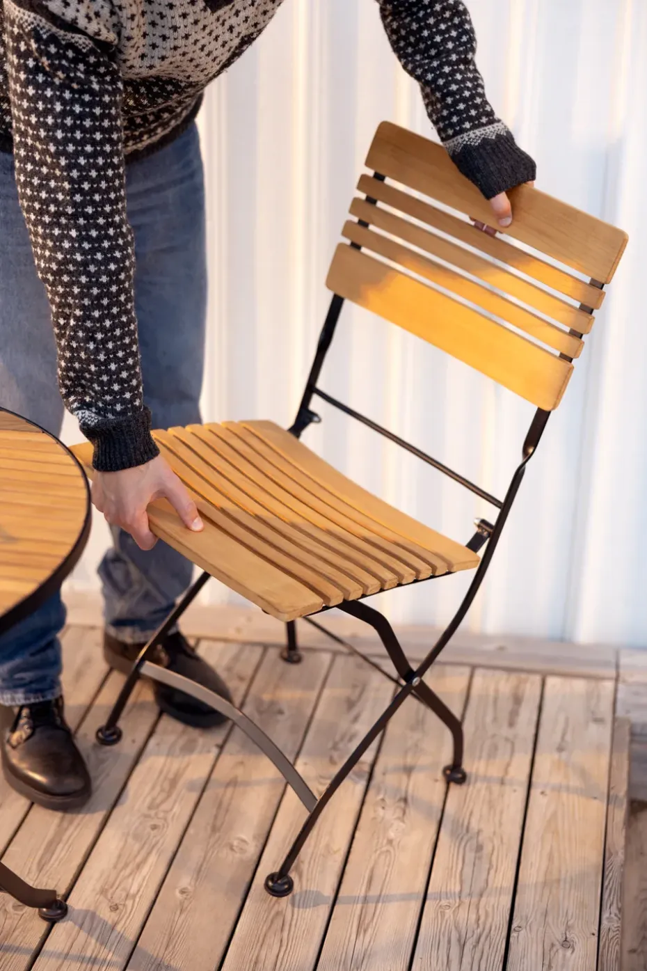 Silla de comedor Brewer, Negro-teca