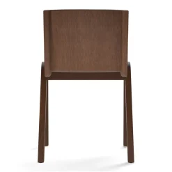 Silla de comedor Ready, Roble teñido rojo