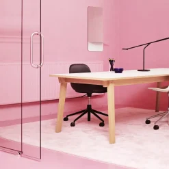 Silla de oficina Form chair swivel 5W, Verde, aluminio, ruedas