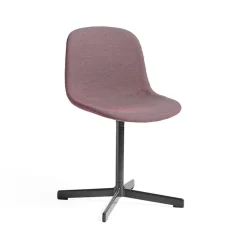 Silla de oficina Neu 10 Upholstery, Red-base giratoria en soft black