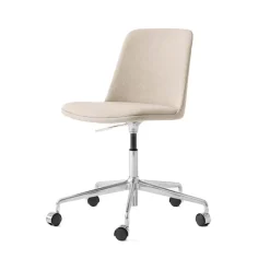 Silla de oficina Rely HW31, Hallingdal 200-base de aluminio