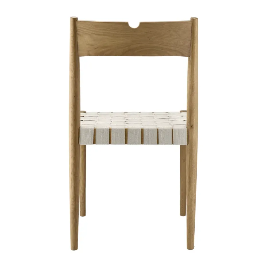 Silla Ekeryd, Webbing-laquered oak