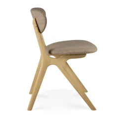 Silla Eye, Roble lacado-warm grey