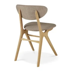 Silla Eye, Roble lacado-warm grey