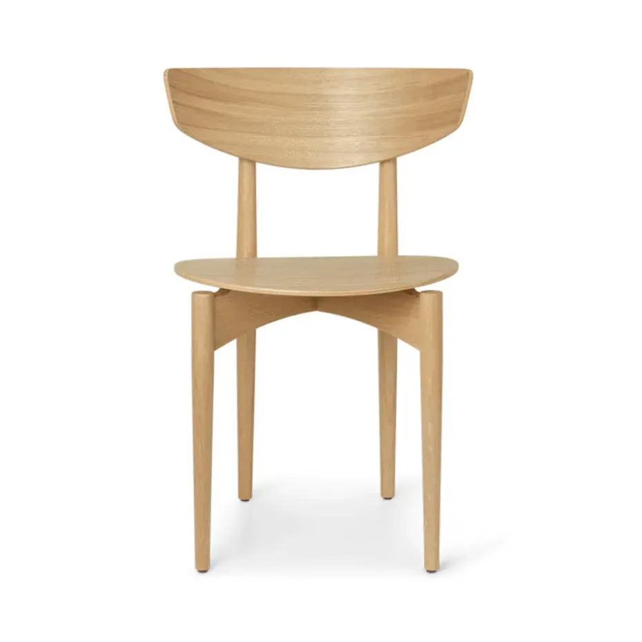 Silla Herman, Natural oak, patas de roble