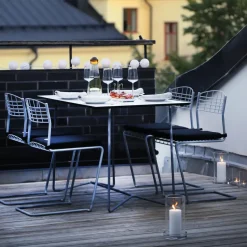 Silla High Tech, Galvanizado en caliente