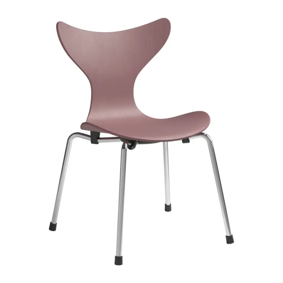 Silla infantil Liljan, Wild rose fresno pintado-cromo
