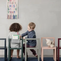 Silla infantil Little Architecht, Dark blue, chapa de fresno