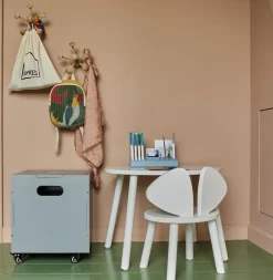 Silla infantil Mouse Chair, Blanco