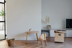 Silla infantil Mouse Chair, Roble