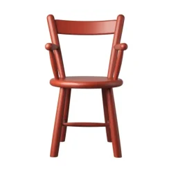 Silla infantil P9, Beech red painted