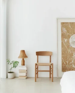 Silla J39, Barnizado Vintage -trenzado natural