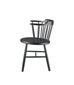 Silla J18, Beech black painted