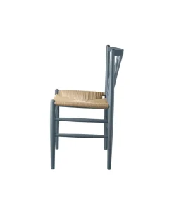 Silla J80, Beech blue grey painted-nature