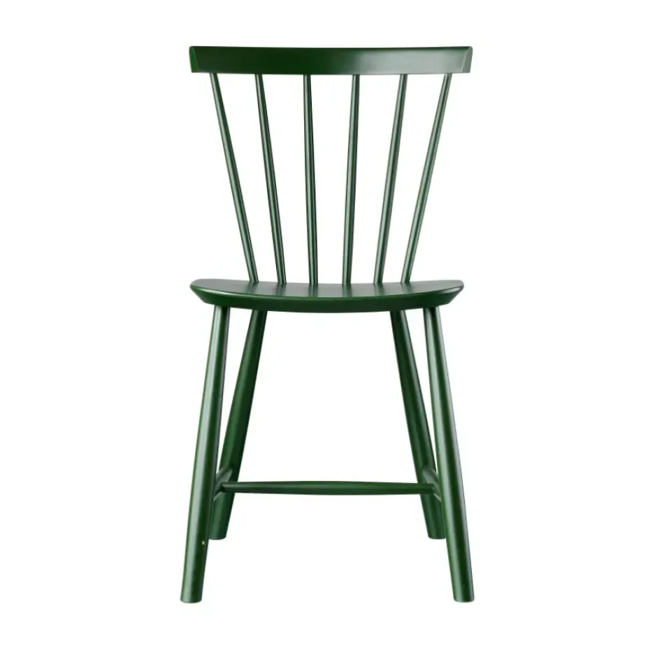 Silla J46, Beech bottle green painted