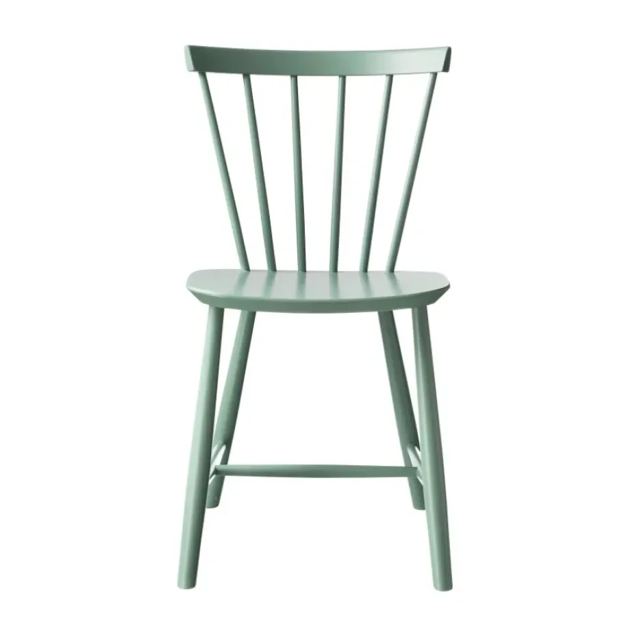 Silla J46, Beech dusty green painted