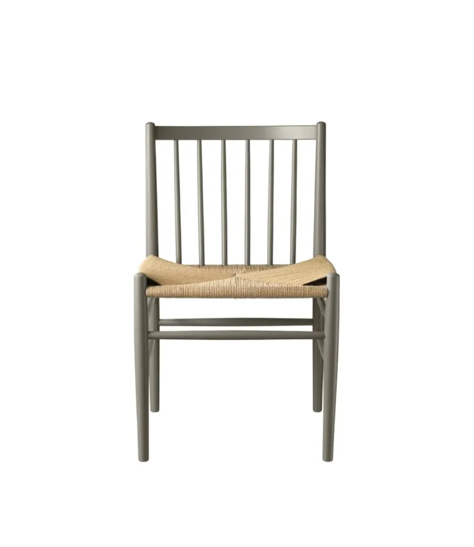 Silla J80, Beech moss grey painted-nature