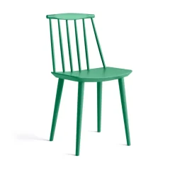 Silla J77, Jade green lacado haya