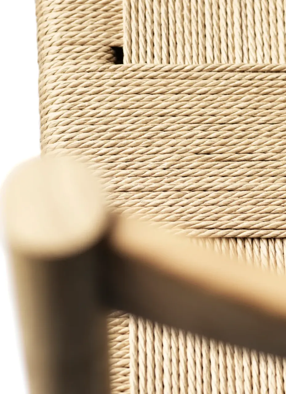 Silla J178 Lønstrup v2, Oak nature lacquered-papercord