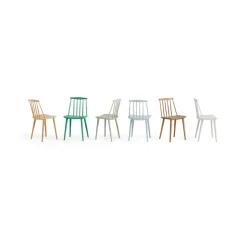 Silla J77, Sage lacquered beech
