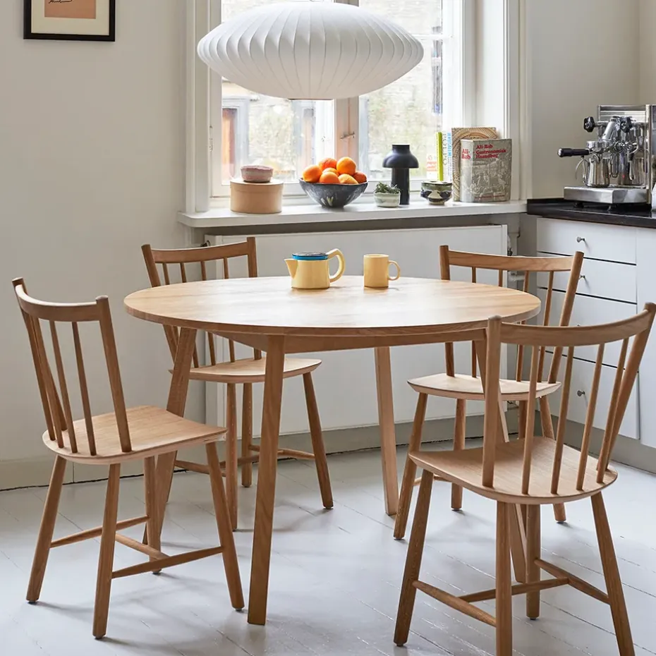 Silla J41, Water-based lacquered oak