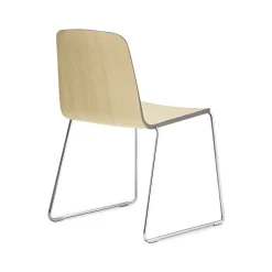 Silla Just, Fresno, chapa, canto negro, estructura negra