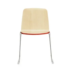 Silla Just, Fresno, chapa, canto negro, estructura negra