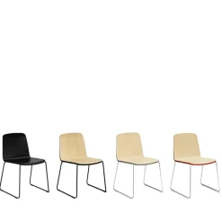 Silla Just, Fresno, chapa, canto negro, estructura negra