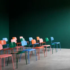 Silla Kevi 2060, Hokkaido162-estructura lacada-fresno teñido