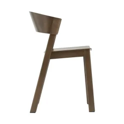 Silla lateral Cover, Stained dark brown