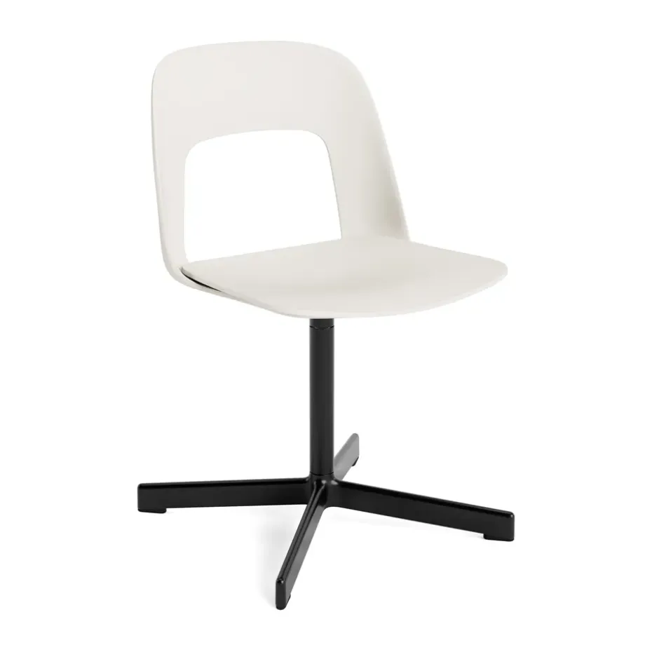 Silla Layout Chair 131, Cream white-black