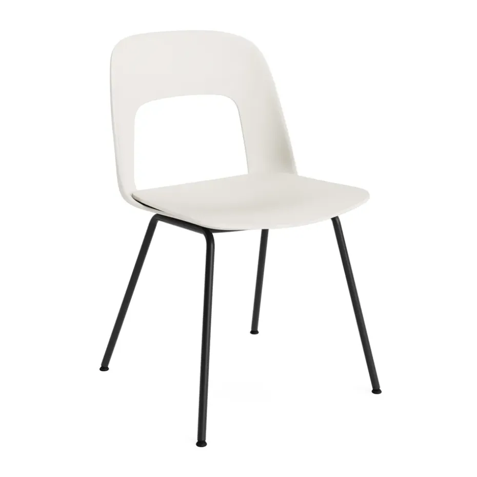 Silla Layout Chair 111, Cream white-black